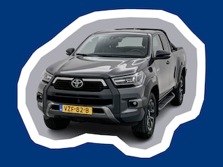 Toyota Hilux 2.8 D-4D Xtra Cab Invincible Leder Trekhaak 3.5t Navigatie Treeplanken Camera