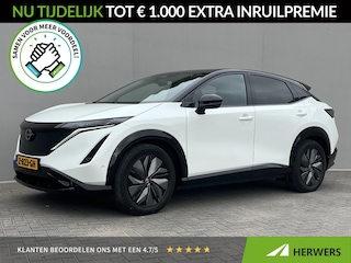 Nissan Ariya e-4ORCE Evolve 87kWh / Duurste uitvoering / 1.500kg Trekgewicht / Vierwielaandrijving / Panorama dak / BOSE Audio /