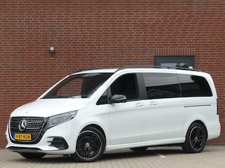 Mercedes-Benz V-klasse 220D Lang Dubbel Cabine LED/LEER/Trekhaak/Burmester