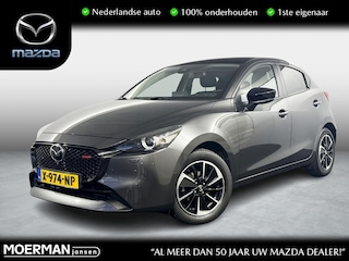 Mazda 2 1.5 e-SkyActiv-G 90 Homura Aka Driver Pack / NL auto / Head-Up / 360 camera / Trekhaak / Leder /