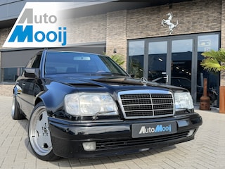 Mercedes-Benz 200-serie 200-500 (W124) 500E / 5.0 V8 / 326 PK / AMG Aero II 18" / Leder+Memory / Schuifdak / Rollo / / Standkachel