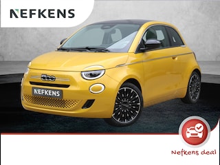 Fiat 500 1.0 Hybrid La Prima | Panoramadak | Camera | Apple Carplay/Android Auto | Navigatie Climate Control
