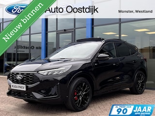 Ford Kuga 2.5 PHEV ST-Line X 243PK Black Pack €9.500,- Voorraadvoordeel! Elek. Trekhaak Panodak AGR Stoelen Adaptieve Cruise 2100KG Trekgewicht Winterpack Camera Blind-Spot Navi Climate B&O *Compleet*