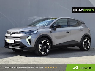 Renault Captur 1.8 E-Tech full hybrid 160 techno / Fabrieksgarantie tot 03-2029 / Pack Winter / Stuur- en stoelverwarming / Navigatie groot scherm / Camera / Climate Control / 18" LM wielen /