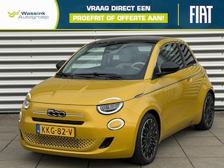 Fiat 500 1.0 Hybrid La Prima | Cruise Control | Achteruitrijcamera | Navigatie | Stoelverwarming | JBL Audio