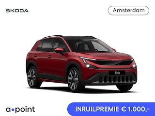 Skoda Epiq Business Launch Edition 56 kWh 211 pk | Interieur 'Suite' | Light & View Pakket | Panorama Dak | Trekhaak | Velgen: 19" lichtmetalen velgen Lark, zwart