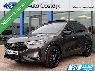 Ford Kuga 2.5 PHEV ST-Line X 243PK Black Pack €9.500,- Voorraadvoordeel! Elek. Trekhaak Panodak AGR Stoelen Adaptieve Cruise 2100KG Trekgewicht Winterpack Camera Blind-Spot Navi Climate B&O *Compleet*