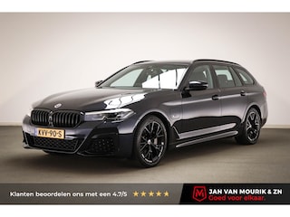 BMW 5-serie Touring 530e xDrive M-Sport | LEDER | STOELVERWARMING | TREKHAAK | 19"