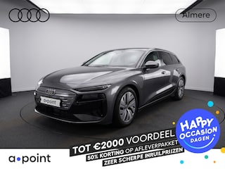 Audi A6 e-tron Advanced edition 83 kWh 286 pk | SOH 92,64% | Luchtvering | Navigatie | Warmtepomp | Trekhaak (wegklapbaar) | Parkeersensoren (Park assist) | Rondomzicht camera | Elektr. voorstoelen | Multimedia scherm passagier | Verlengde garantie