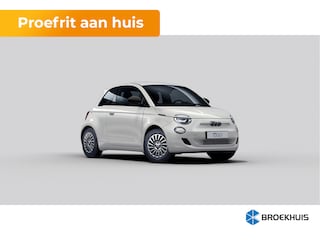 Fiat 500 Icon 42 kWh Carplay | 16" Lichtmetaal | Cruise Control | Getint Glas | Bluetooth | Lane-Assist | Digitaal Dashboard | LED  | Airco (automatisch) | Anti Blokkeer Systeem | Bluetooth telefoonvoorbereiding