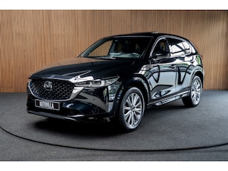 Mazda CX-5 2.5 SkyActiv-G 194 HUD Leer Bose 360°  Matrix LED Memory seats Navi Elektr. bedienb. schuif-/ kanteldak PDC Stuur- & stoelverwarming Elektr. bedienbare achterklep Climate C. Cruise C. LM velgen BTW auto!