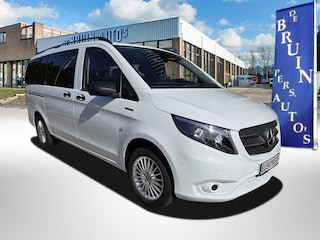 Mercedes-Benz Vito PRO L2 8-Persoons Airco L & R Schuifdeur Command Navigatie Zwart leder