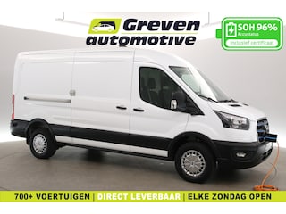 Ford Transit L3H2 68 kWh | Snelladen | SOH 96% | 360° Camera | Clima | 3 Zits | Cruise | Carplay | Parkeersens.