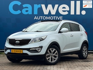 Kia Sportage 1.6 GDI DynamicPlusLine|Navi|Pano|HalfLeder/Suède|StoelVW|CarPlay|PDC V+A|LMV|Apk tot 08-06-2027|