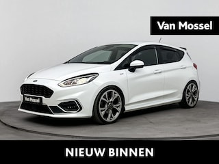 Ford Fiesta 1.0 EcoBoost 100Pk ST-Line | Navigatie | Apple & Android Carplay | Keyless Entry | Parkeersensoren Achter | Verwarmbare Stoel, Stuur & Ruitverwarming | Climate Control | Privacy Glass | Cruise Control & Snelheidsbegrenzer |
