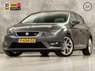 Seat Leon 1.8 TSI FR Sport 179Pk Automaat (NAVIGATIE, CLIMATE, LEDER, STOELVERWARMING, SPORTSTOELEN, GETINT GLAS, LED KOPLAMPEN, PARKEERSENSOREN, CRUISE, NIEUWSTAAT)