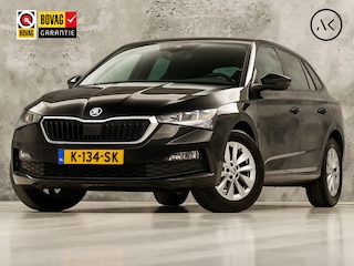 Skoda Scala 1.0 TSI Sport Automaat (KUIPSTOELEN, VIRTUAL COCKPIT, APPLE CARPLAY, GROOT NAVI, CLIMATE, STOELVERWARMING, ZWART HEMEL, GETINT GLAS, CRUISE, NIEUWSTAAT)