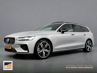 Volvo V60 2.0 T6 Plug-in hybrid AWD Plus Bright, Orig.NL | Pano | DAB+ | Leer | Camera | LED Plus - RIJKLAAR + BOVAG GARANTIE