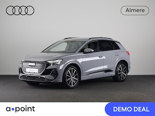 Audi Q4 45 S edition Competition e-tron 82 kWh 286 pk | Navigatie | Stoelverwarming | Assistentiepakket plus | Comfortpakket | Ambient lichtpakket | Optiekpakket zwart plus | 20 inch Lichtmetalen velgen