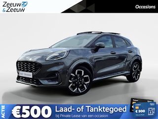 Ford Puma 1.0 EcoBoost Hybrid ST-Line X |NL Auto| Elektrisch glazen panorama-dak|Trekhaak|dodehoek detectie| Winterpack|