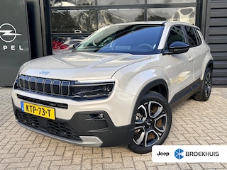 Jeep Avenger Summit 54 kWh 156 PK | ADAPTIEVE CRUISE CONTROL| SFEERVERLICHTING| DODEHOEK DETECTIE| DRAADLOZE TELEFOONLADER| JEEP PERFORMANCE LED| CAMERA + PARKEERSENSOREN| APPLE CARPLAY/ANDROID AUTO| EERSTE EIGENAAR|