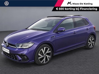 Volkswagen Polo 1.0TSI/110PK R-Line · Panoramadak · Apple/Android Car Play · Camera + Parkeersensoren · Stoelverwarming ·  Garantie t/m 31-03-2027 of 100000km.