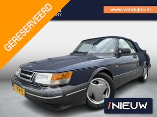Saab 900 Cabrio 2.0 S ✓Airco ✓Elektrische Kap ✓Turbo ✓Vol Leder ✓Goed onderhouden