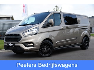 Ford Transit Custom 320 2.0 TDCI L2H1 Limited DC Raptor Edition Camera, Adaptieve Cruise, Carplay, 170PK, Automaat, PDC, 2 x Schuifdeur, Stoelverwarming, Uniek!