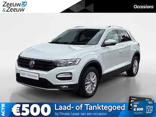 Volkswagen T-Roc 110PK TSI Style | Trekhaak 1300KG Trekgewicht | Navigatie | Cruise Control Adaptief | Climate Control | Camera | Parkeersensoren | Lichtmetalen Velgen | Armsteun |