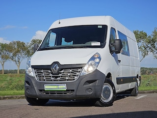 Renault Master 2.3 L3H2 Dubbele Cabine Airco NAP 1e Eigenaar Navi CruiseControl 145Pk Euro6