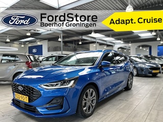 Ford Focus Wagon Ecoboost Hybrid 155 pk ST-line | Winter Pack | LED | Camera | Adapt. Cruise | Apple Carplay draadloos |