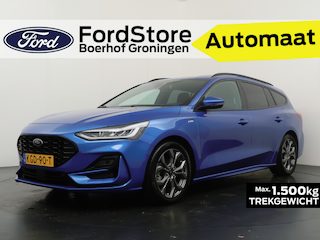 Ford Focus Wagon Ecoboost Hybrid 155 pk ST-line | Winter Pack | LED | Camera | Adapt. Cruise | Apple Carplay draadloos |