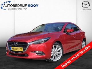 Mazda 3 2.0 SkyActiv-G 120pk GT-M / Wit Leer / Stuur & Stoel verwarmd / LED
