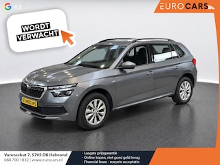 Skoda Kamiq 1.0 TSI 110pk DSG Ambition Navigatie Apple CarPlay Android Auto Parkeerhulp achter Adaptive Cruise Control Stoelverwarming Airco Lichtmetalen velgen