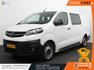 Opel Vivaro 2.0 CDTI Automaat 145 pk L3H1 Dubbele Cabine 6 Persoons Edition Trekhaak Navigatie Apple Carplay Android Auto Airco Bluetooth Betimmering Cruise Control