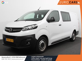 Opel Vivaro 2.0 CDTI Automaat 145 pk L3H1 Dubbele Cabine 6 Persoons Edition Trekhaak Navigatie Apple Carplay Android Auto Airco Bluetooth Betimmering Cruise Control