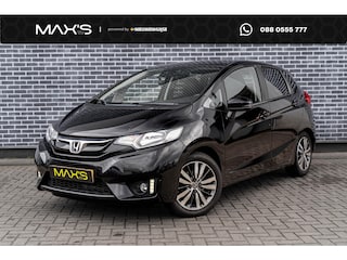 Honda Jazz 1.3 i-VTEC Elegance | Achteruitrijcamera | Parkeersensoren | Navigatie | Climate Control | Cruise Control | Lederen Bekleding | Stoelverwarming | Lichtmetalen Velgen
