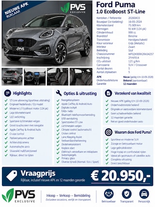 Ford Puma ST-LINE