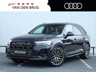 Audi Q7 55 TFSI e quattro Pro Line S | Vierwielbesturing | Servosluit | HUD | B&O | Trekhaak | Sportstoelen | Sfeerverlichting | Stuurverwarming | Leder Valcona | Pano |
