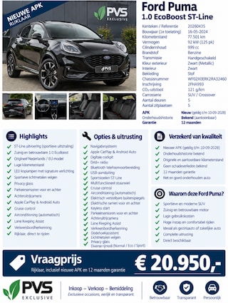 Ford Puma ST-LINE