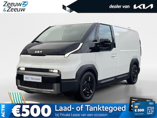 Kia PV5 L2H1 Plus 51.5 kWh | incl. berkentriplex laadvloer | All-season banden | 297 km WLTP-actieradius | Snelladen van 10% tot 80% in 30 minuten | Stoel- en stuurverwarming | Achteruitrijcamera | Draadloos Apple/Android Carplay | Parkeersensoren voor- en achter | Navi