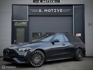 Mercedes-Benz C-klasse Estate 300 e AMG Pano Burmester 3D, Memory, 20inch, BTW Auto