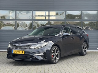 Kia Optima SPORTSWAGON 1.6 T-GDI DYNAMICPLUSLINE I AUTOMAAT I SCHUIF/KANTELDAK I HARMAN KARDON I STOELVERWARMING I P-CAMERA