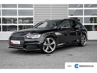 Audi A4 Avant 2.0 TFSI MHEV Sport S line black edition | Trekhaak | Sensoren voor + achter | | Alarm klasse 3 | Extra getint glas | LED achterlichten