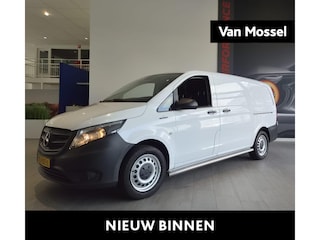 Mercedes-Benz Vito Lang 41 kWh | 116 PK | TREKHAAK | 3-ZITS | DUBBELE ZIJSCHUIFDEUR | LAGE KM STAND |
