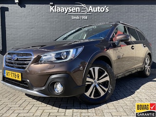 Subaru Outback 2.5i Premium AWD 176 pk AUT. | navigatie | eyesight | leder interieur | trekhaak | elektr. v. stoelen | NL auto