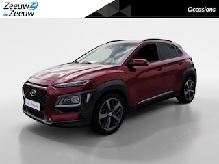 Hyundai Kona 1.0 T-GDI Premium | Unieke uitvoering | Leder | Stoelverwarming | HUD |