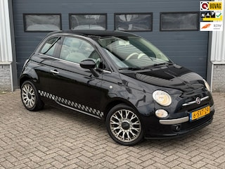 Fiat 500 0.9 TwinAir Lounge Automaat, Panoramadak, Airco etc!