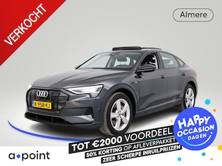 Audi E-tron 55 quattro Business edition Plus 95 kWh 408PK | SOH 94,59% | Panorama dak | Trekhaak | Stoelverwarming | Achteruitrijcamera |