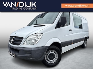 Mercedes-Benz Sprinter 319 3.0 CDI 366 HD DC ✓3500KG Trekgewicht ✓Automaat ✓6-Persoons ✓Navigatie ✓6-Cilinder ✓Airco ✓Cruise